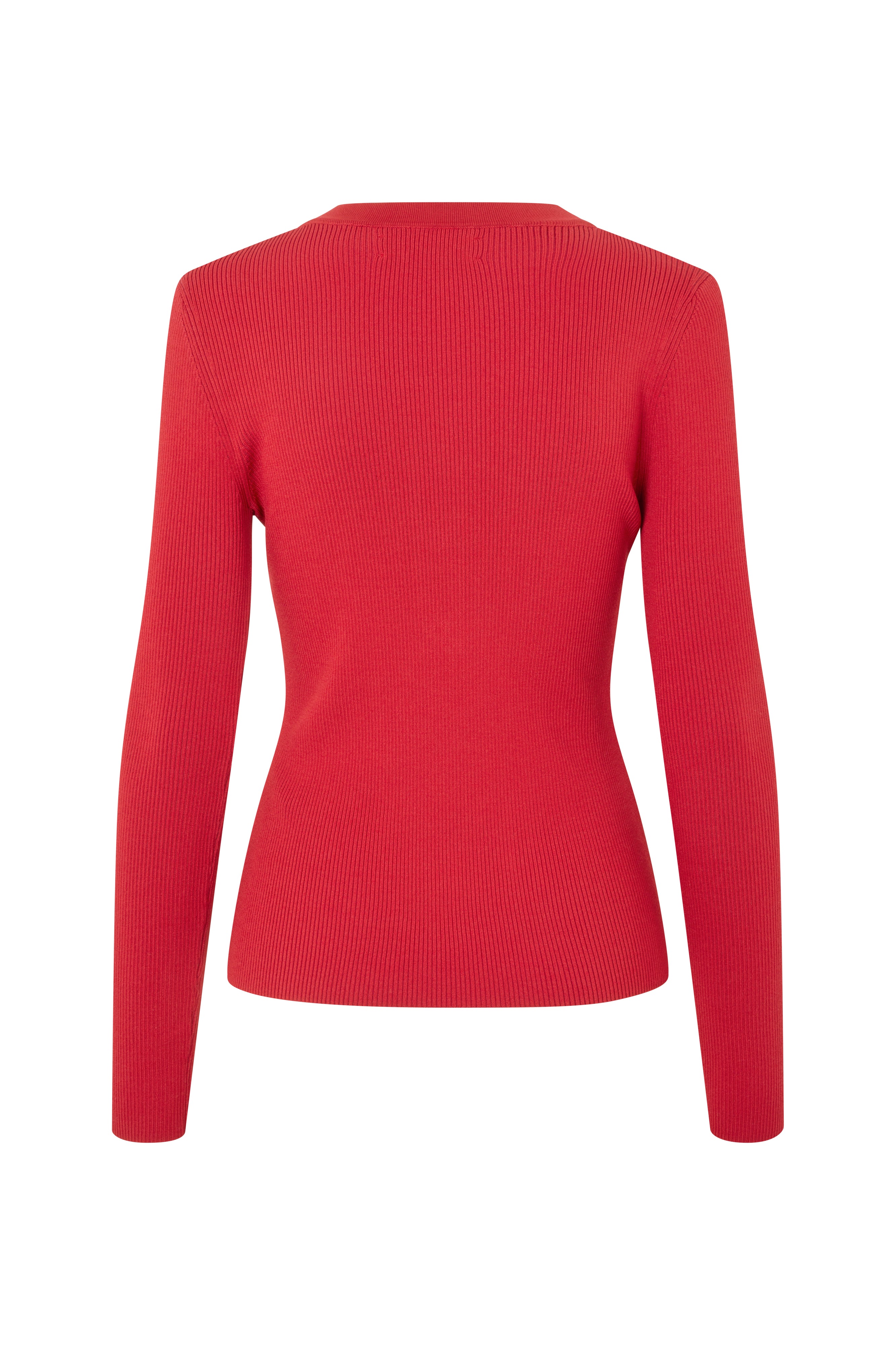 Saleonore V-neck bluse - Scarlet Sage